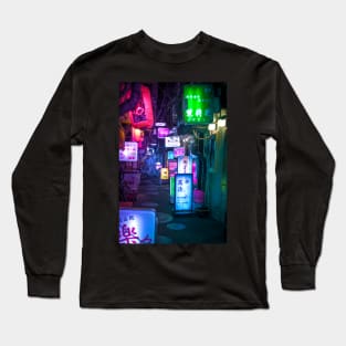 Neon Overload in Oimachi Long Sleeve T-Shirt